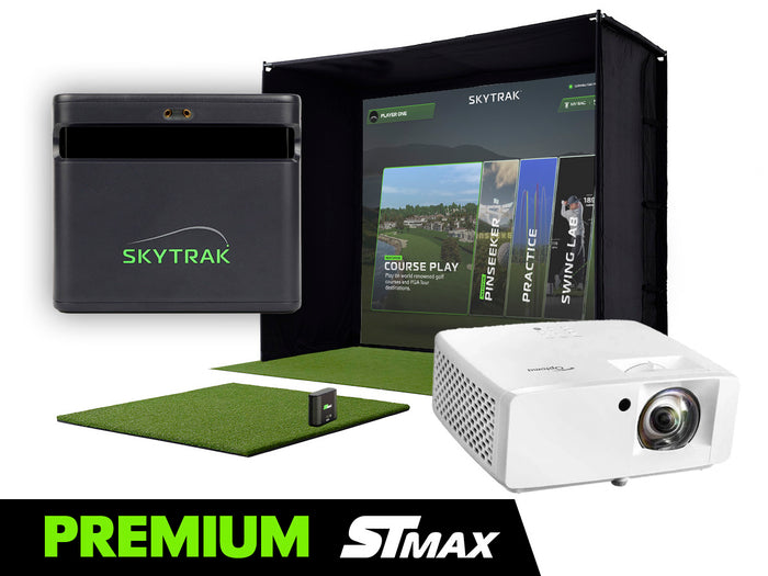 SKYTRAK ST MAX Golf Simulator | Premium Studio Package
