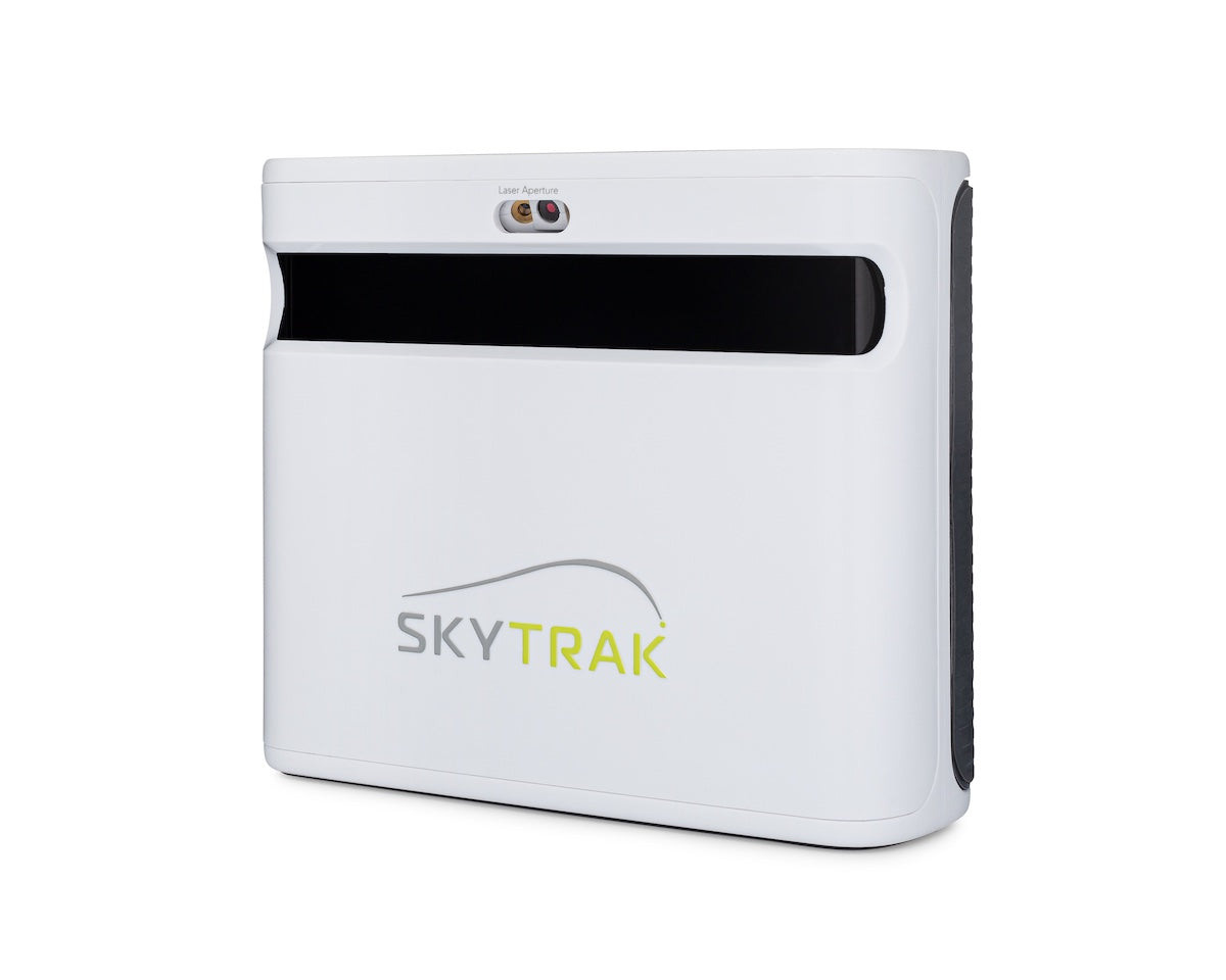 Side view of the New SkyTrak+ launch monitor, Golf Monthly Editors Choice 2023